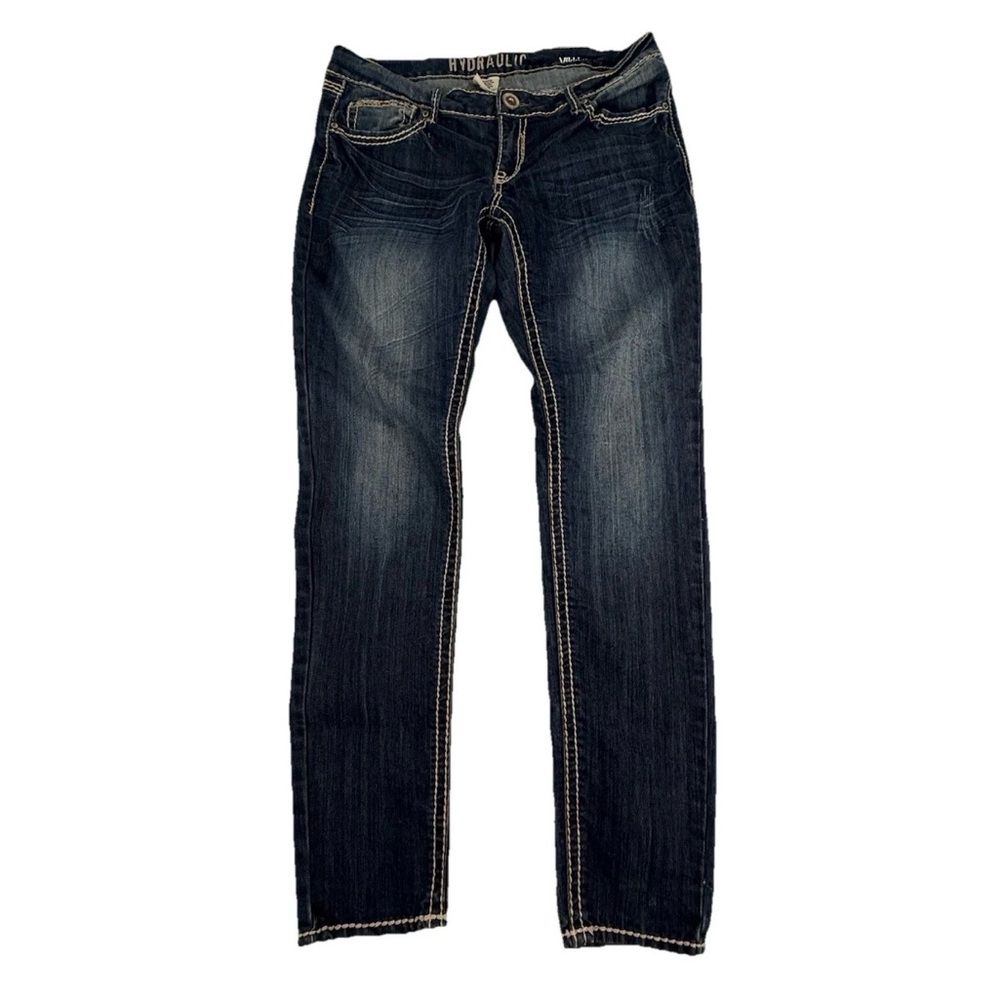 Hydraulic Women's Dark Wash Skinny Jeans - size 13/14